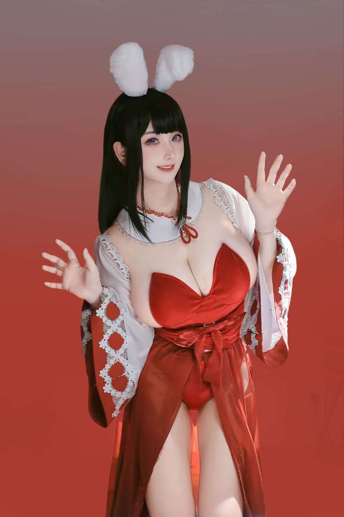 梓猫AzuNyan – 舰长图 碧蓝航线 大山·祈愿的巫女 [9P62MB]