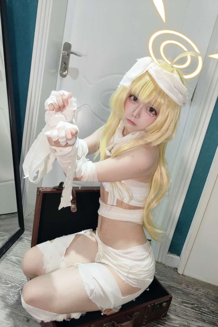 Miko鲜葱日记 – 蔚蓝档案 伊原木好美 万圣节 [59P1V279MB]