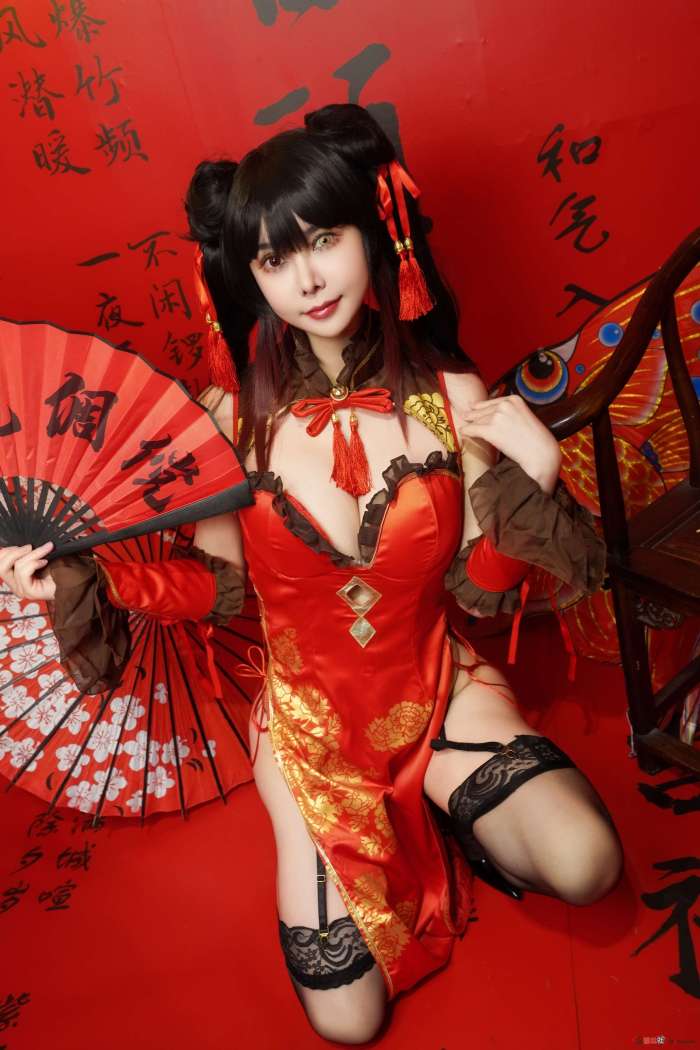 亚马逊鲶鱼 – 时崎狂三 旗袍[25P-379MB]