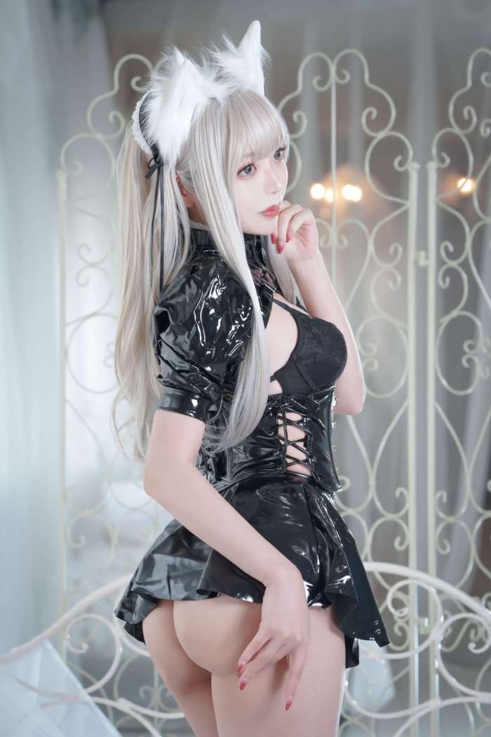 くろてぃあ (くろ) 写真集 – KEMOMIMI WHITE [170P-339M]