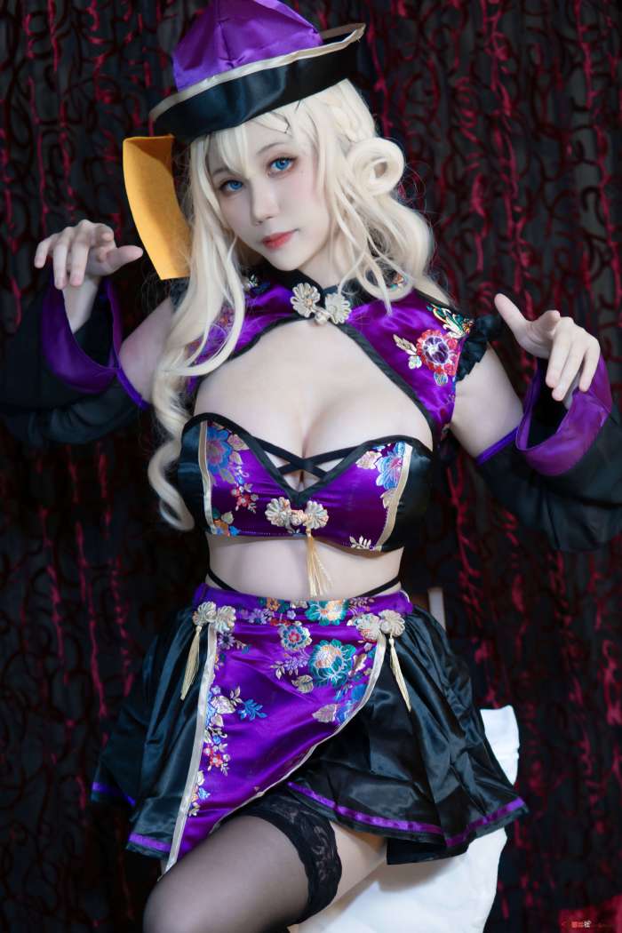 坊橋夜泊 – Sugar Whip 戦闘キョンシー 紫 [40P375MB]