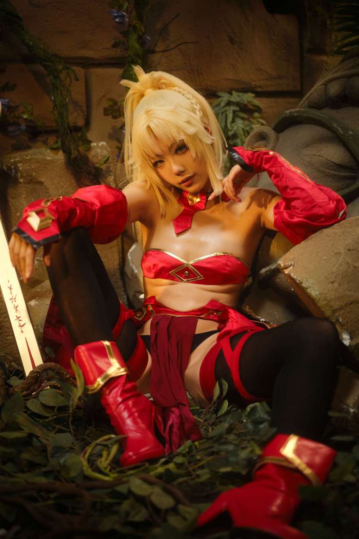 湖里狸 – 莫德雷德 [30P-242MB]