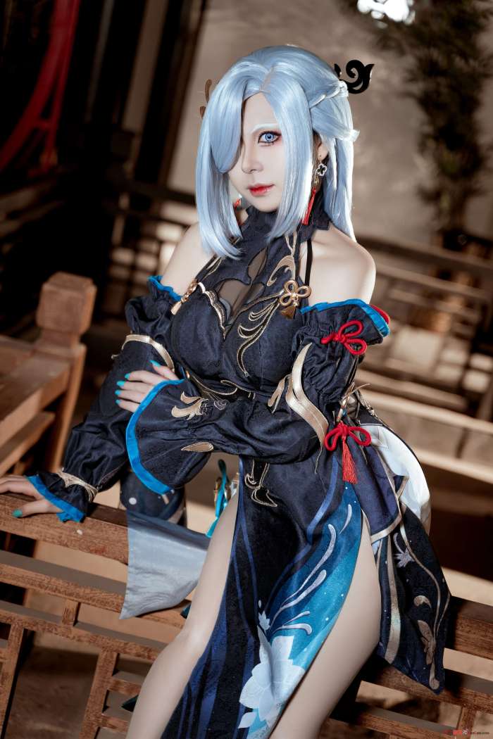 虎森森 – 原神 申鹤 冷花幽露 [35P291MB]