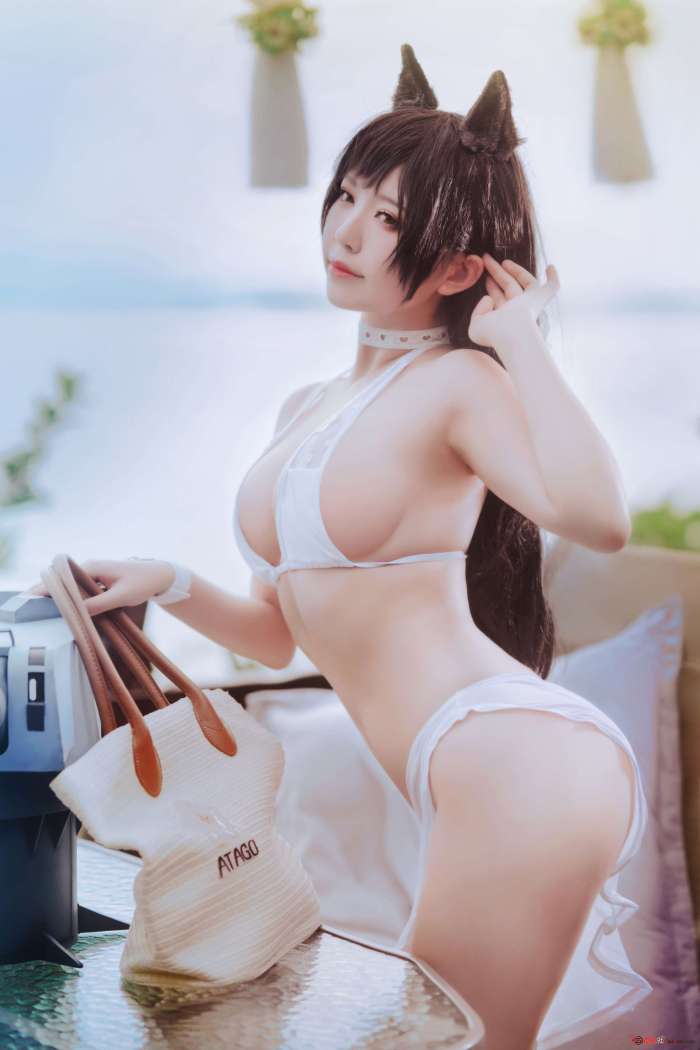 半半子 – 爱宕 盛夏进行曲 [27P350MB]