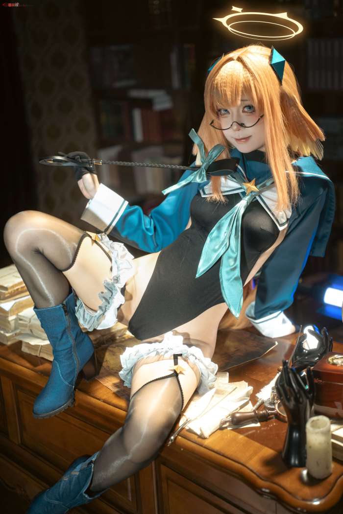 矢量鱼 – 蔚蓝档案 志美子 [50P461MB]