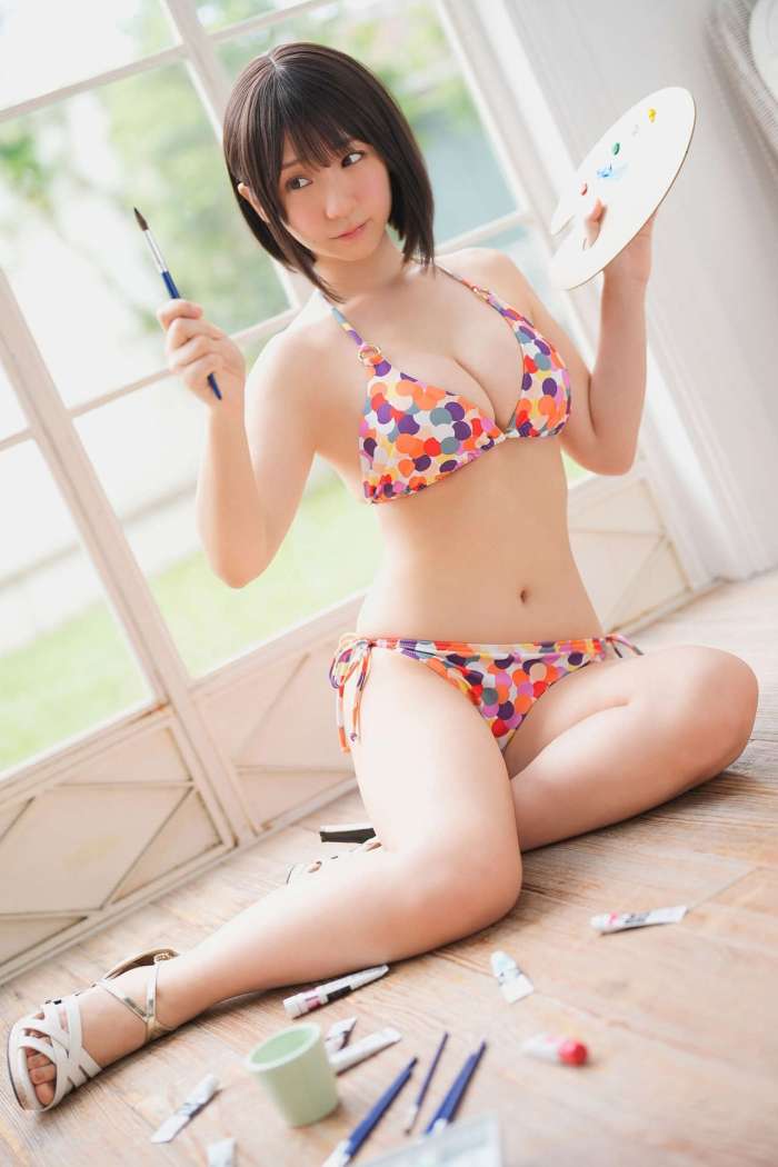 Moe Iori (伊織萌) – [ハレム]伊織もえフェチグラビア「明日もキミ色。」【美麗版32P】[38P30MB]