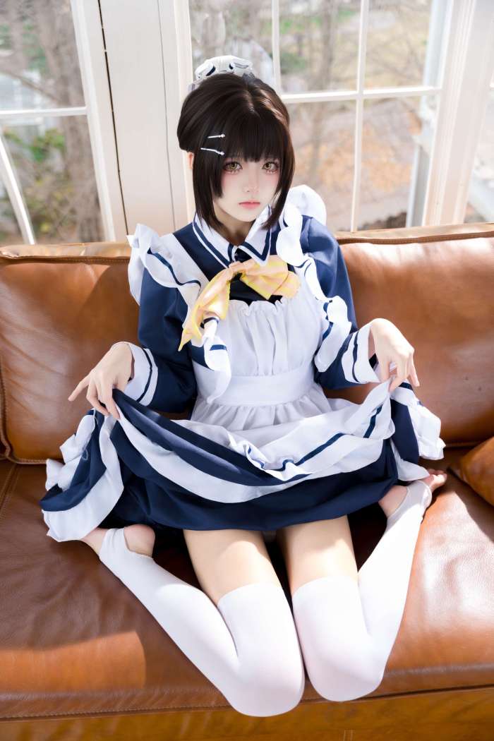 九柒喵 – 星光咖啡馆与死神之蝶 枣子姐女仆 [23P323M]