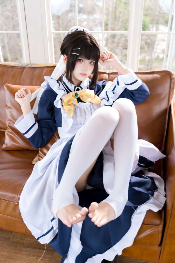 九柒喵 – 星光咖啡馆与死神之蝶 枣子姐女仆 [23P325M]