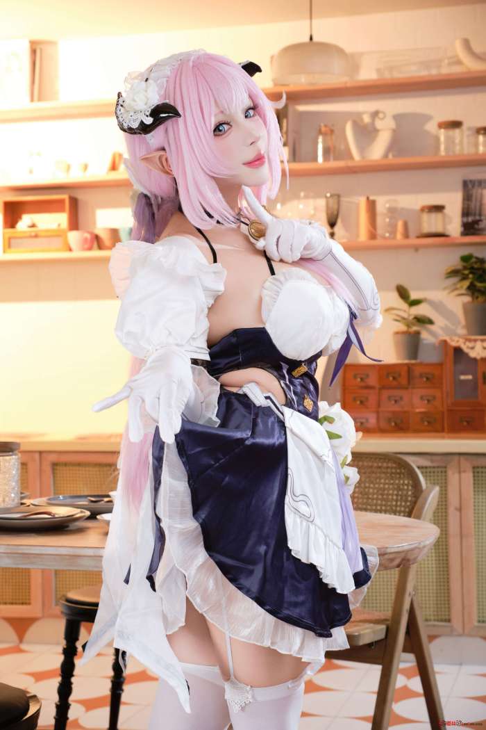 胡桃喵 – 崩坏三 爱莉希雅 女仆 [125P1.55GB]