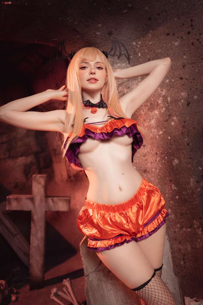 Peach milky – Marin Halloween [50P397MB]