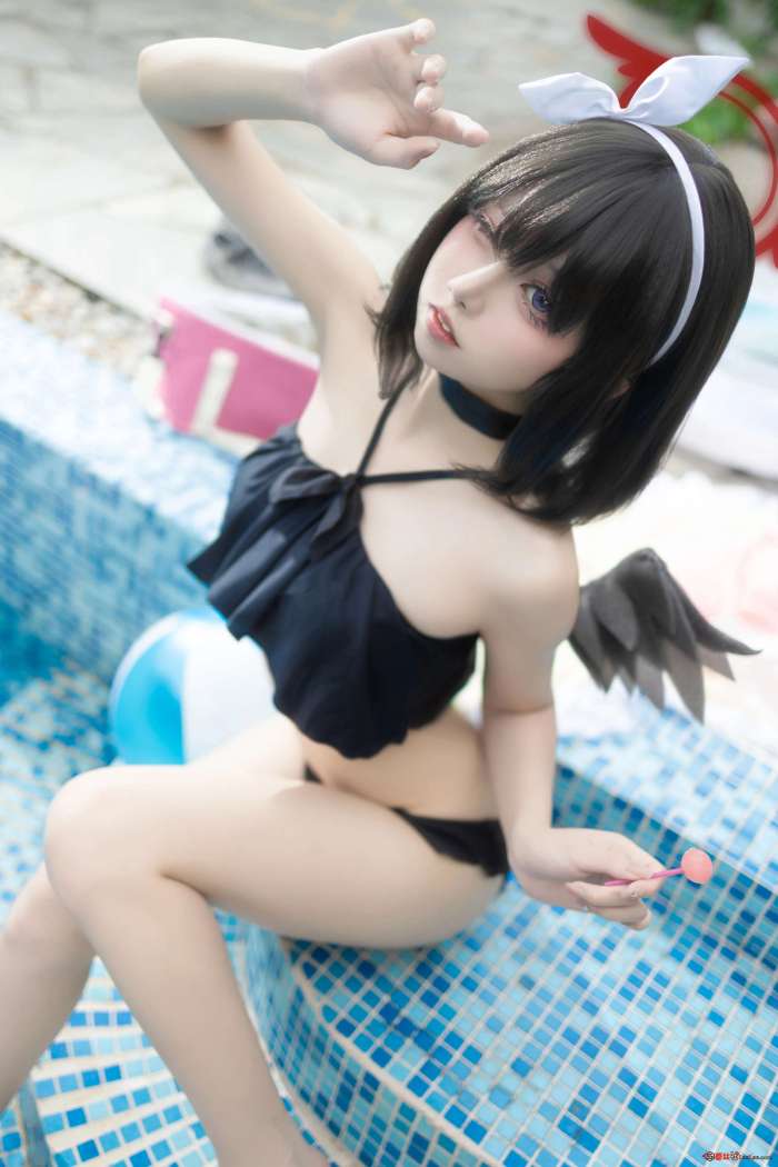纸悦Etsu_ko – 蔚蓝档案 静山真白泳装 [28P209MB]