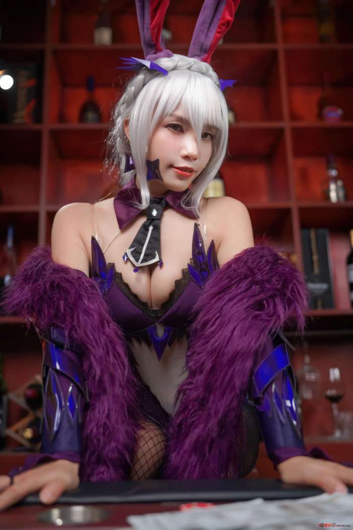 Neko-薇薇 – FGO 黑枪呆兔女郎 [18P130MB]