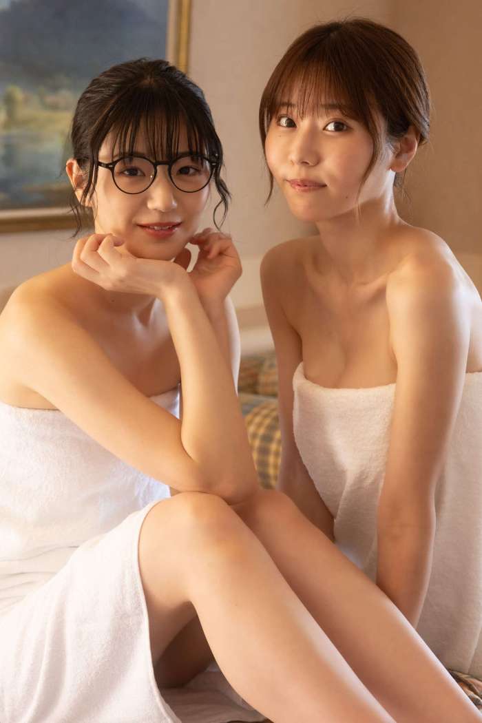 Kasumi Hasegawa (長谷川かすみ) & Yui Ito (伊藤優衣) & Yuki Mizuhara (水原ゆき) – 【デジタル限定】『俺達のあざす。』写真集「会社の同僚3人と社員研修で温泉旅館に来た結果」 (週プレ PHOTO BOOK) [82P30MB]